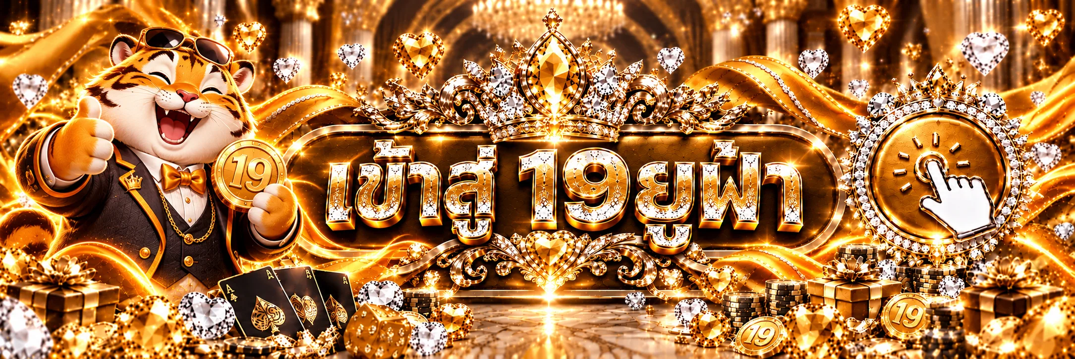 ทางเข้า 19ยูฟ่า ล่าสุดพร้อมมาสคอต Fortune Tiger